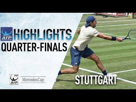 Highlights: Pouille Battles Into Stuttgart 2018 SFs