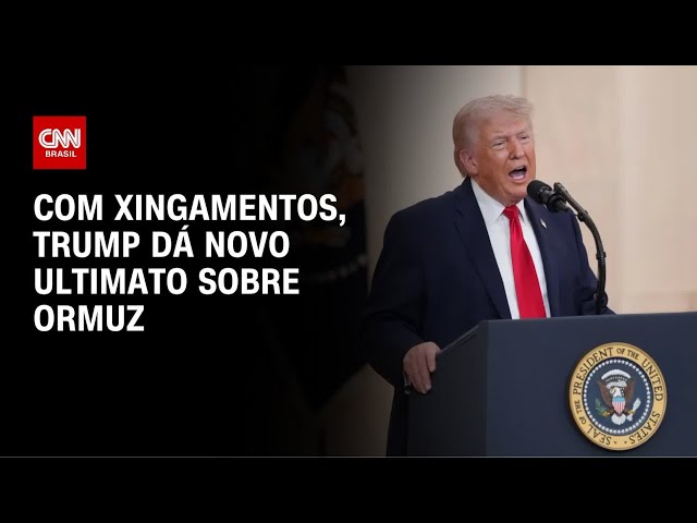 Com xingamentos, Trump ameaça Irã com bombardeios em pontes e usinas | AGORA CNN