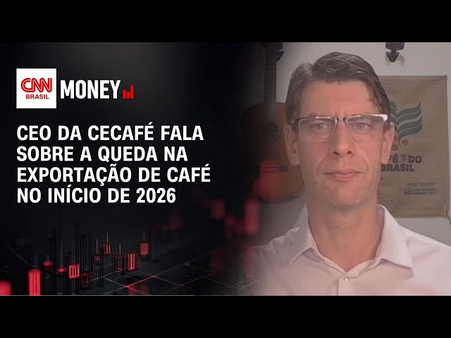 CEO da Cecafé fala sobre a queda na exportação de café no início de 2026 | AGRO NEWS