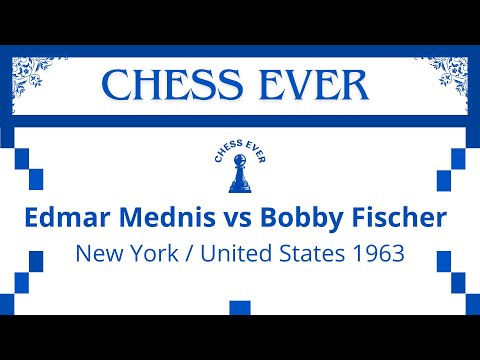 Edmar Mednis vs Bobby Fischer. New York / United States 1963