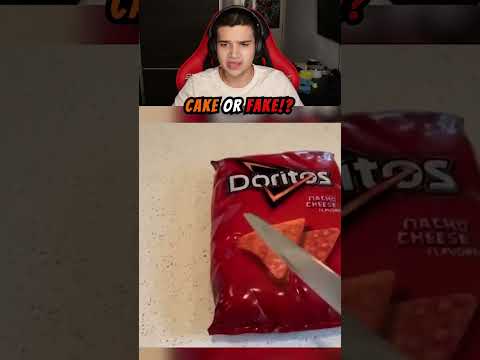 CAKE OR FAKE!? 😲 *UNEXPECTED*
