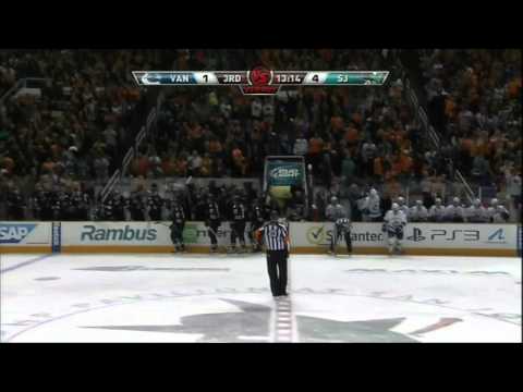 Boyle's Game 3 goal vs Canucks (4-1)