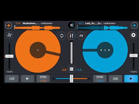 how to DJ using cross DJ