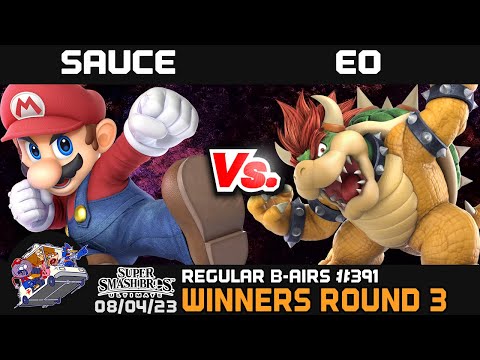 Regular Bairs #391 - SSBU - Winners Round 3 - SAUCE vs. EO