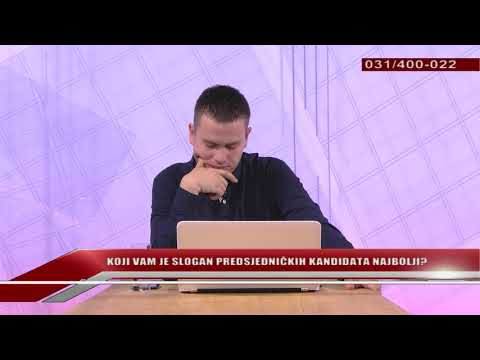 TV REPLIKA 09.12.2019. - Koji vam je slogan predsjedničkih kandidata najbolji?