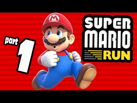 Super Mario RUN World 1 Let's a GO! (Android) Gameplay - TABLET ADVENTURES