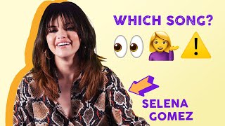 @Selena Gomez Guesses The Song From The Emoji | The Emoji Game
