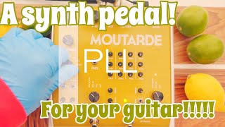 Video thumbnail for glou-glou-moutarde ( pll synth pedal ) by Devon Blue Whitaker (Devon Blue Whitaker music)