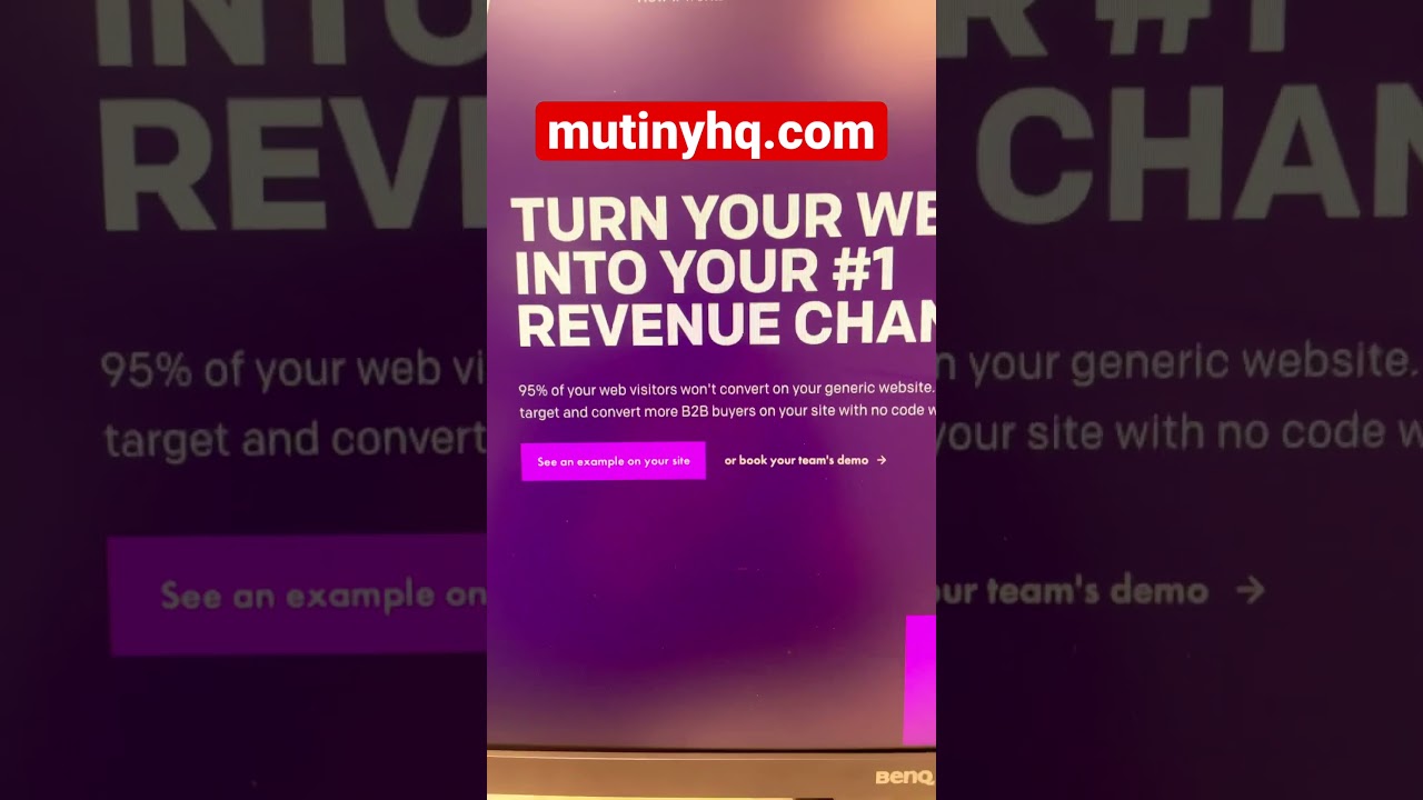 Maximize Your Marketing Potential with MutinyHQ.com – The Ultimate AI Marketing Platform! #ai