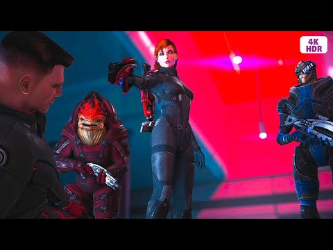 MASS EFFECT LEGENDARY EDITION [Shepard and the Crew take down Fist] 4K 60FPS PS5