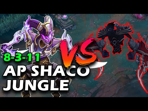 AP EXECUTE Shaco Jungle VS. Nocturne [ Deadly Mage Comp ]