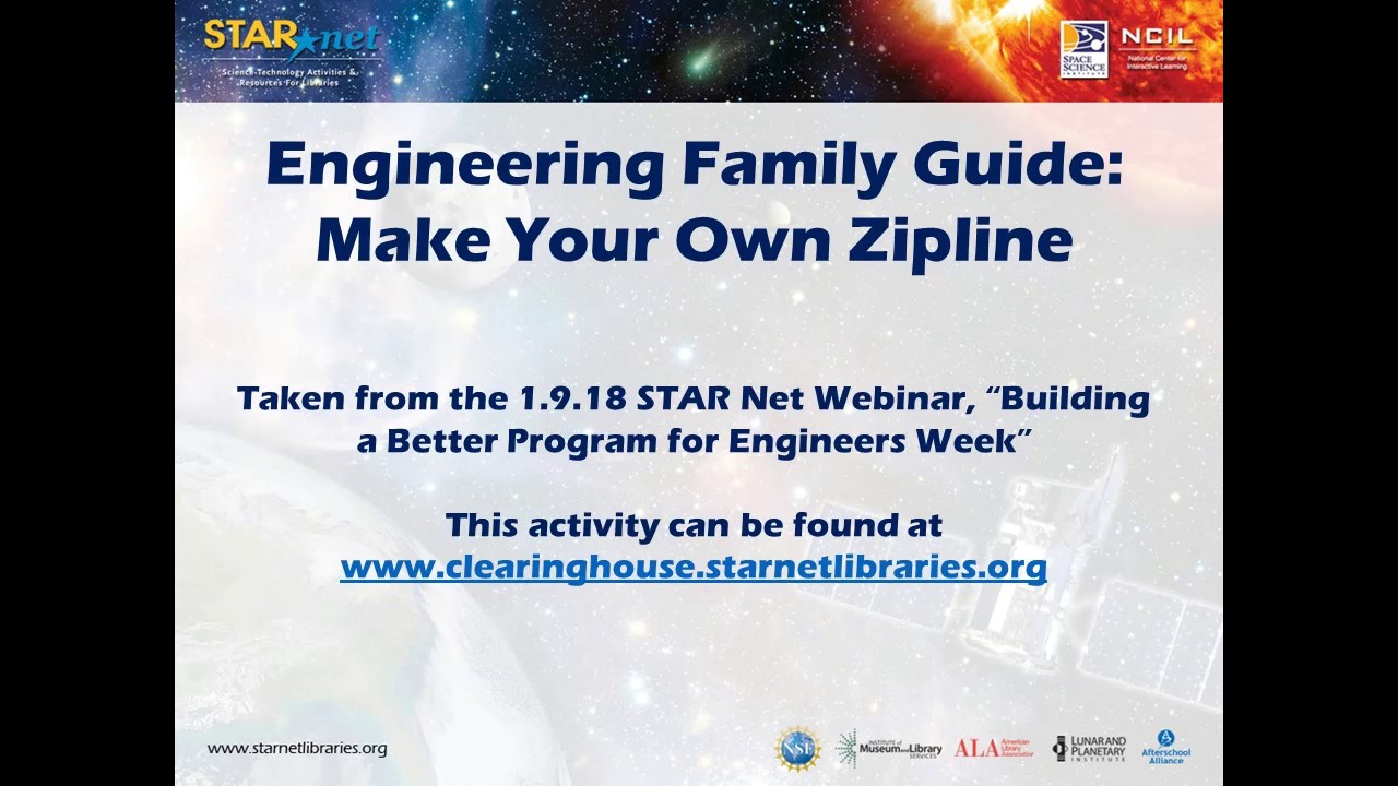 Engineering Family Guide: Make Your Own Zipline