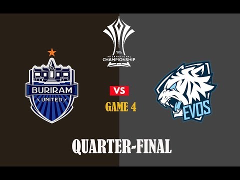 EVOS ESPORTS vsBURIRAM UNITED  (Game 4) | AIC 2019 QUARTER-FINAL