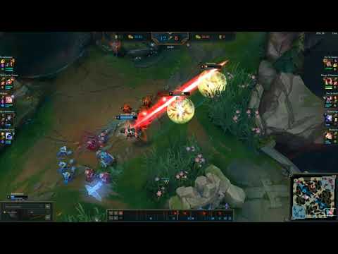 Insane Ashe/Lux vs Jhin/Xerath