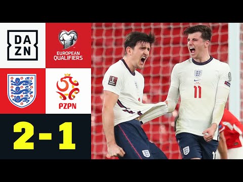Maguire rettet Three-Lions: England - Polen 2:1 | UEFA European Qualifiers | DAZN Highlights