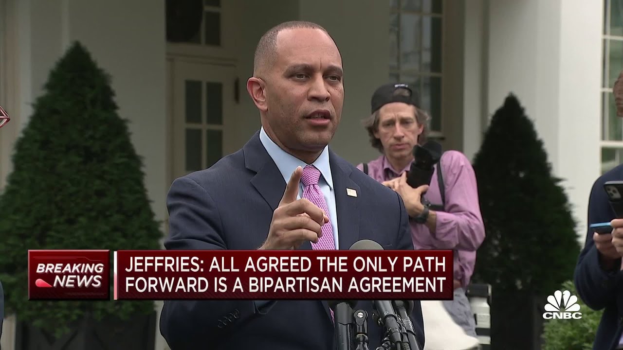 Rep. Hakeem Jeffries: We all agreed the only path forward is a bipartisan agreement on debt ceiling