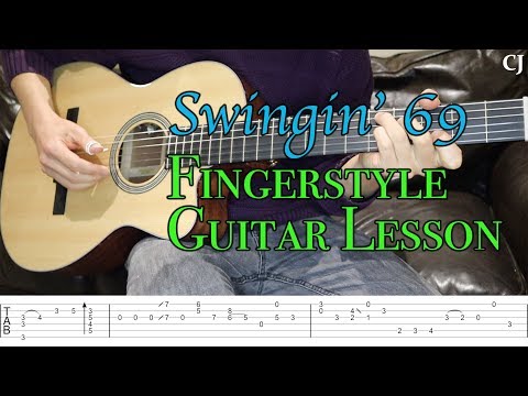 Swingin' 69 - Jerry Reed (With Tab) | Watch and Learn Fingerstyle Guitar Lesson
