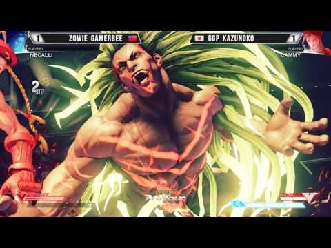 ZEFGC2016 Losers Top 16 GGP Kazunoko vs Zowie Gamerbee