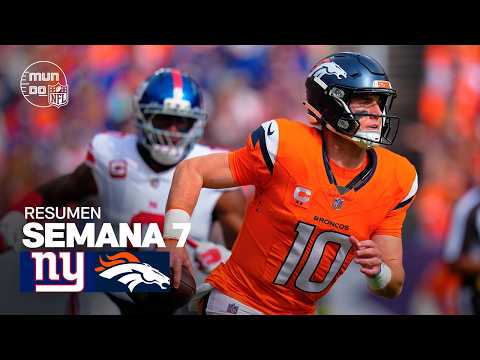 New York Giants vs. Denver Broncos | Resumen NFL en español - Semana 7 | NFL Highlights 2025