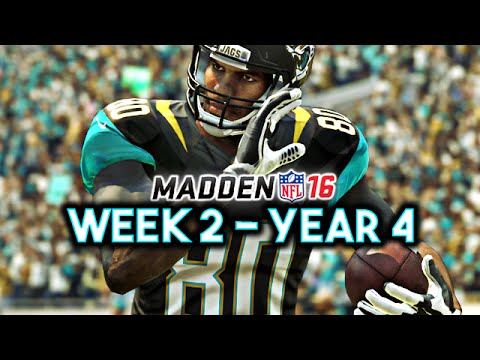 Madden 16 Jaguars Connected Franchise Year 4 - Week 2 vs Titans Ep.68