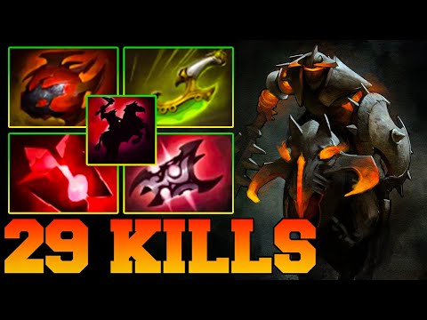 CK Dota 2 Safelane With 29 Kills !! Chaos Knight Dota 2 Gameplay Item Build Hard Carry Guide 7.34