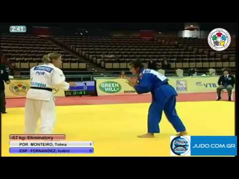 Judo Grand Prix Abu Dhabi 2011 -57kg MONTEIRO (POR)-FERNANDEZ (ESP)