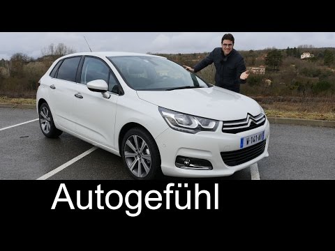 Citroen C4 Facelift Selection test driven FULL REVIEW - Autogefühl