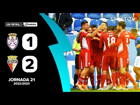 Resumo: CD Feirense 1-2 Vilafranquense  - Liga Portugal SABSEG | SPORT TV