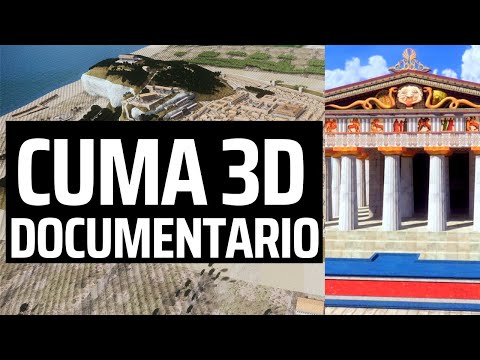 Ricostruzione in 3D di Cuma