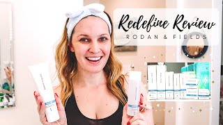 NEW REDEFINE BY RODAN &amp; FIELDS PRODUCT REVIEW! 🧖‍♀️🤍| MY HONEST THOUGHTS! 🤷‍♀️| PROS &amp; CONS🎉