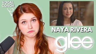 NAYA RIVERA I &quot;Songbird&quot; I Vocal Coach Reacts!
