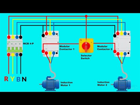 star delta power wiring connection 3 phase motor diagram