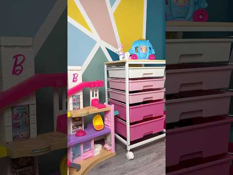 ✨Best BARBIE storage idea for parents✨ #momhack #toyorganization
