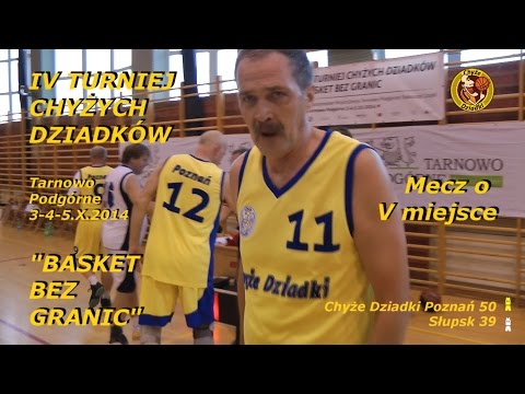 Chyże Dziadki Poznań : Słupsk 50:39 - Mecz o V miejsce