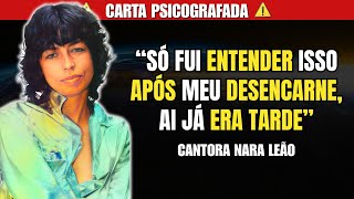 CARTA PSICOGRAFADA DA CANTORA NARA LEÃO