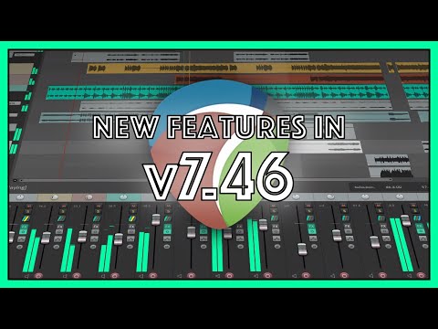 What's New in REAPER v7.46 update - Pin tracks, Solo Bus, tempo envelope curves and more!