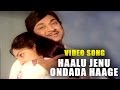Haalu Jenu Ondada Haage Video Song Haalu Jenu ಹಾಲು ಜೇನು Rajkumar TVNXT Kannada Music