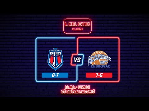 1. MRL - Istok 12.02.2022: Ratnici - Actavis Academy