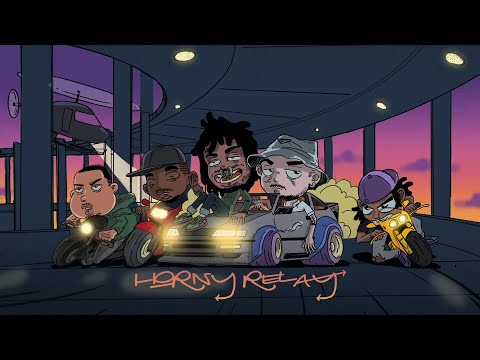 ALLBLACK - Horny Relay (Audio) (feat. Falcons, Warhol.SS, Offset Jim & JUST BANG)