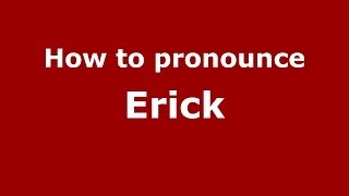 How to pronounce Erick Aybar