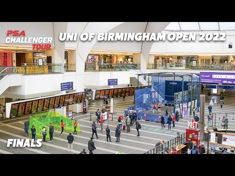 Live Squash: University of Birmingham Open 2022 - Finals