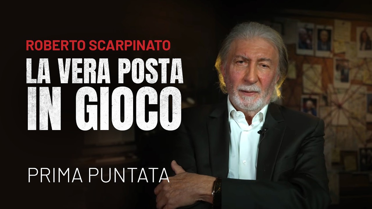 Roberto Scarpinato - "La vera posta in gioco"  - Episodio 1