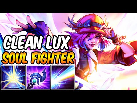 SOUL FIGHTER LUX CLEAN FULL AP MID GAMEPLAY | Build & Runes | League of Legends