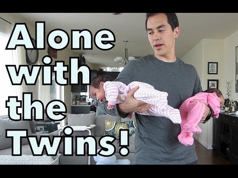 Left ALONE with the Twins! - May 24, 2014 - itsJudysLife Daily Vlog