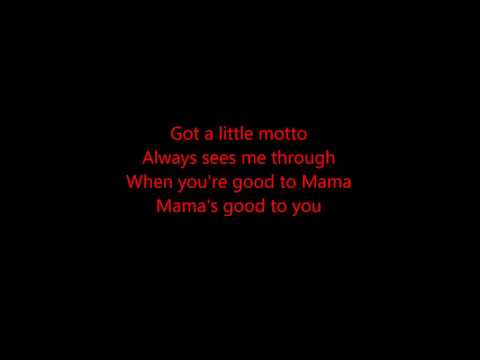 When You're Good To Mama Karaoke / Instrumental Chicago