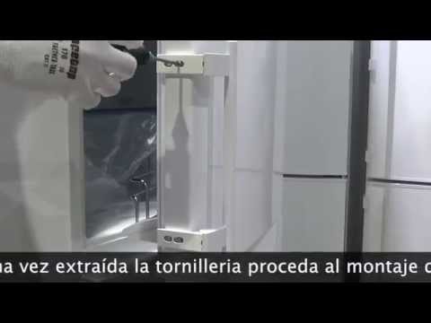 Cómo cambiar el tirador de un frigorífico Liebherr