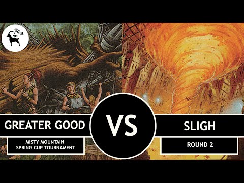 Premodern Greater Good vs Sligh - Misty Mountain Spring Cup Round 2