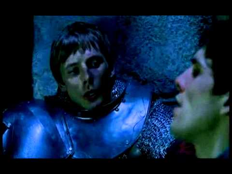 Merlin and Arthur scenes "The darkest hour"