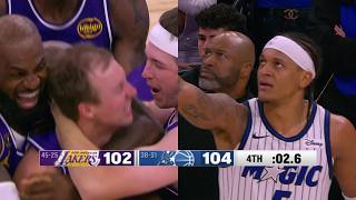 Luke Kennard - Luka Doncic - LeBron James - Los Angeles Lakers - Orlando Magic
