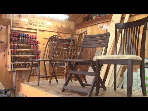 The Woodpecker Ep 229 - Fixing 4 chairs